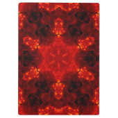 Porte-bloc Inferno Nexus - Fiery Kaleidoscope Art (Dos)