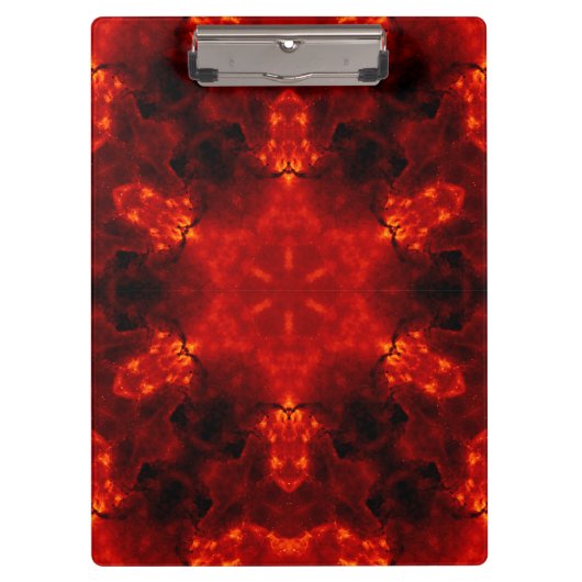 Porte-bloc Inferno Nexus - Fiery Kaleidoscope Art (Devant)