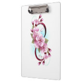 Porte-bloc Infinité avec les fleurs Sakura (Gauche)