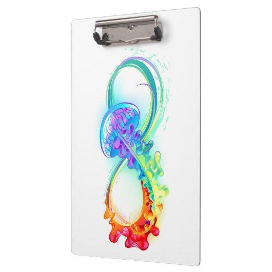 Porte-bloc Infinity avec Rainbow Jellyfish (Gauche)