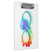 Porte-bloc Infinity avec Rainbow Jellyfish (Swatch)