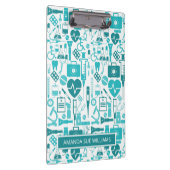 Porte-bloc Infirmière / Étudiant Médicale - Ajouter Votre Nom (Swatch)