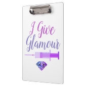 Porte-bloc Infirmière glamour tirée (Gauche)