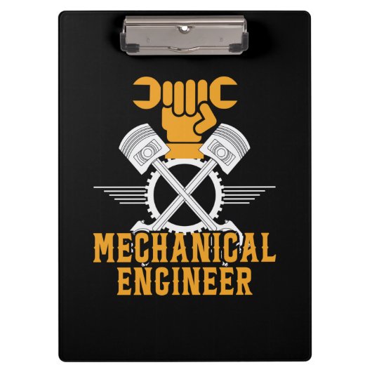 Porte-bloc Ingénieur mécanicien (Devant)