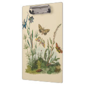 Porte-bloc Insectes vintages, Papillons, Caterpillar (Gauche)