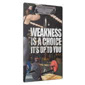 Porte-bloc Inspiration d'entraînement des femmes - La faibles (Swatch)