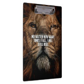 Porte-bloc Inspiration Lion - Automne et Montée - Motivationn (Swatch)
