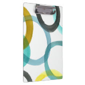 Porte-bloc Interverrouillage des cercles jaunes et bleus (Swatch)