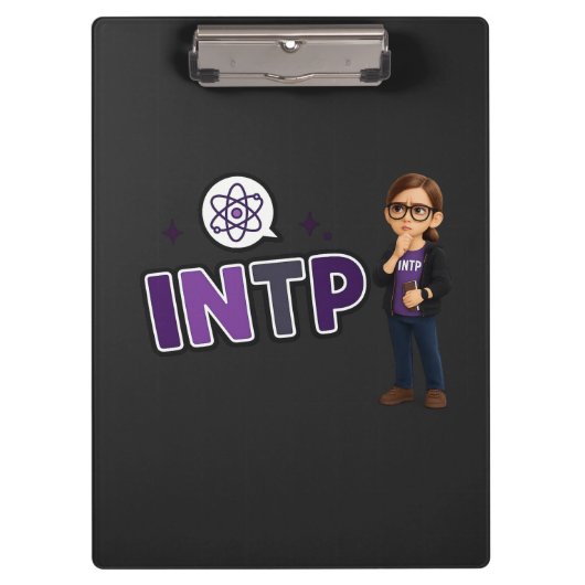 Porte-bloc INTP — A Mente Investigadora (Devant)