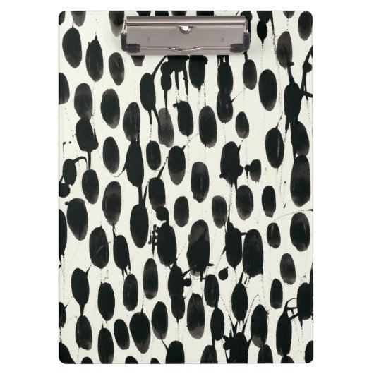 Porte-bloc Invariable I | Aquarelle noire (Devant)