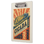 Porte-bloc Invasion Canada 2024 Lettre Presse (Gauche)