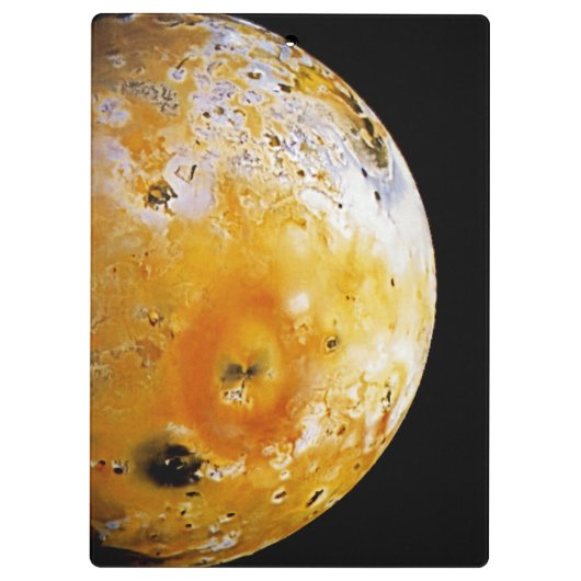 Porte-bloc Io de la lune de Jupiter (Dos)