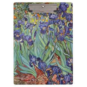 Porte-bloc Iris de Van Gogh Peinture Impressionniste