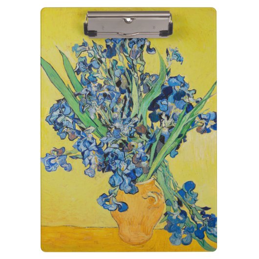 Porte-bloc Irises Vincent van Gogh (Devant)
