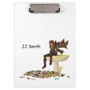 Porte-bloc Irish Boy Fairy On Mushroom Porte - bloc