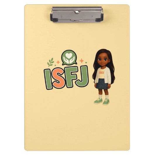 Porte-bloc ISFJ — A Guardiã da Harmonia (Devant)