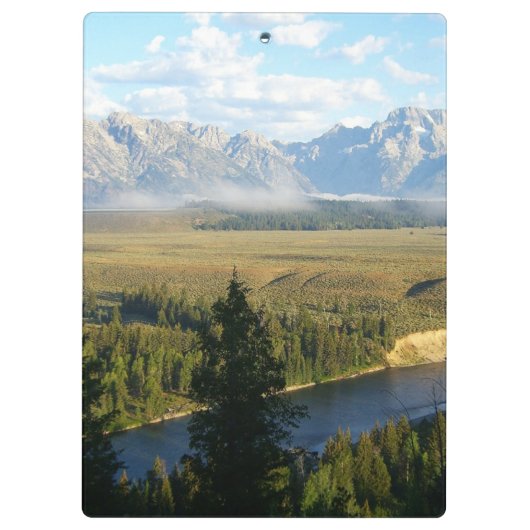 Porte-bloc Jackson Hole Mountains et River (Dos)