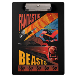 Porte-bloc Jacob Kowalski Fantastic Beasts Poster vintage