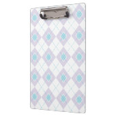 Porte-bloc Jacquard bleu et violet (Gauche)
