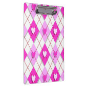 Porte-bloc Jacquard de coeur pourpre (Swatch)