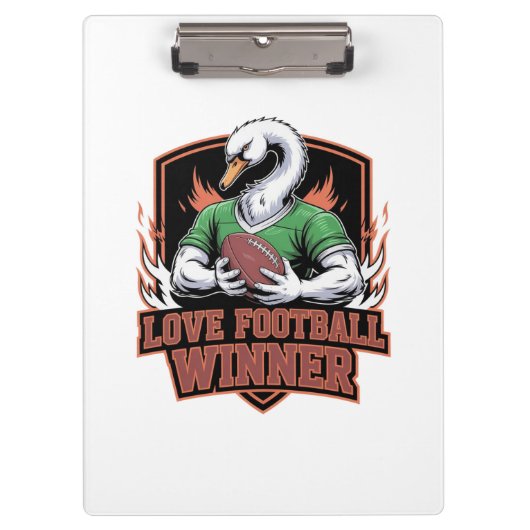 Porte-bloc J'adore le football (Devant)
