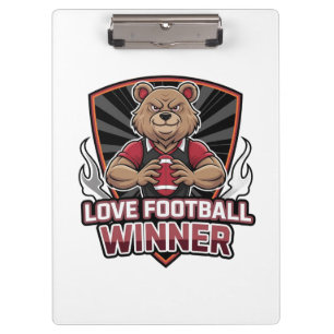 Porte-bloc J'adore le football