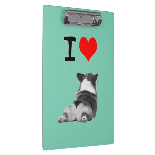 Porte-bloc J'aime des bouts de corgi (Swatch)