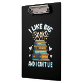 Porte-bloc J'aime les grands livres et je ne peux pas mentir (Gauche)