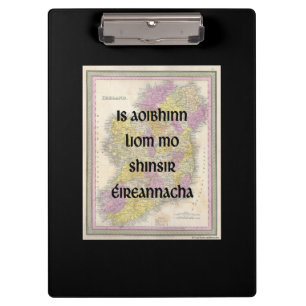 Porte-bloc J'Aime Mes Ancêtres Irlandais   Porte - bloc perso