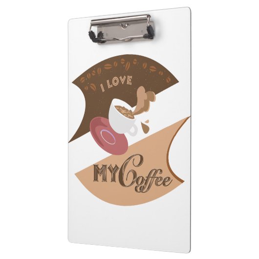 Porte-bloc J'aime mon café Retro Java (Gauche)