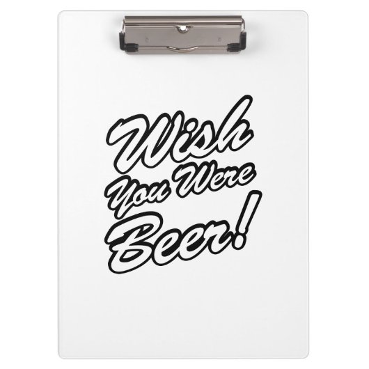 Porte-bloc J'Aimerais Que Tu Sois Bière ! (Devant)