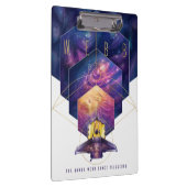 Porte-bloc James Webb télescope spatial Illustration Art (Swatch)