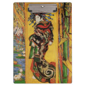 Porte-bloc Japonais Courtesan Oiran par Vincent van Gogh (Devant)