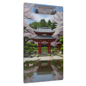 Porte-bloc Japonais Sakura Cherry Blossom Garden Shrine Pond (Swatch)