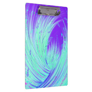 Porte-bloc Jardin Abstrait vert pourpre enchanté