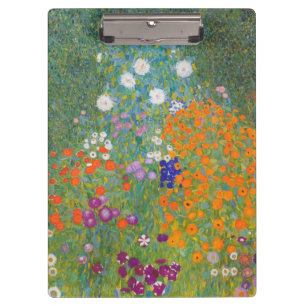 Porte-bloc Jardin aux fleurs (Gustav Klimt)
