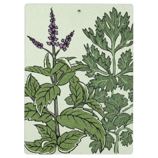 Porte-bloc Jardin aux herbes (Dos)