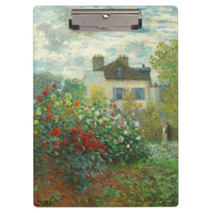 Porte-bloc Jardin d'artistes de Monet à Argenteuil Peinture