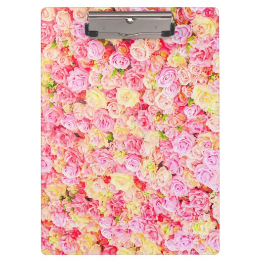 Porte-bloc Jardin de roses (Devant)