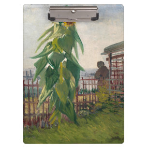 Porte-bloc Jardin de tournesols Art Vintage Esthétique Van Go