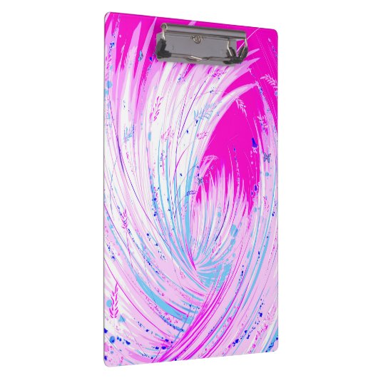 Porte-bloc Jardin enchanté rose Abstrait (Swatch)