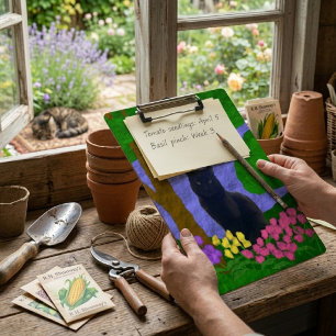 Porte-bloc Jardin personnalisable