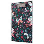 Porte-bloc Jardin rose papillon | Porte - bloc papillon (Gauche)