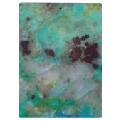Porte-bloc Jasper de Chrysocolla Bleu (Dos)