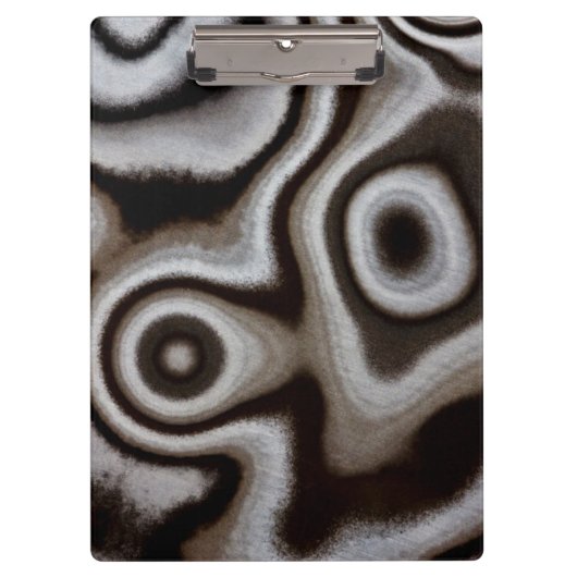 Porte-bloc Jasper pierre noir et blanc (Devant)