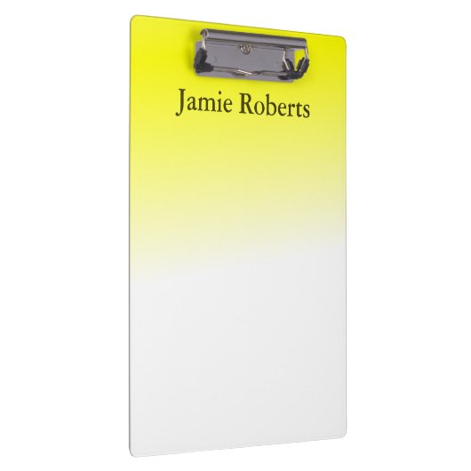 Porte-bloc Jaune clair (Swatch)