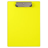 Porte-bloc Jaune clair (couleur solide) (Devant)