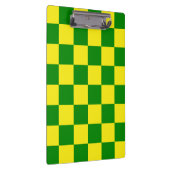 Porte-bloc Jaune vert À damiers Motif chèque (Swatch)
