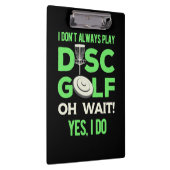 Porte-bloc Je Ne Joue Pas Toujours À Disk Golf (Swatch)