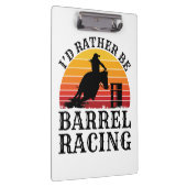 Porte-bloc Je Préférerais Être Barrel Racing (Swatch)